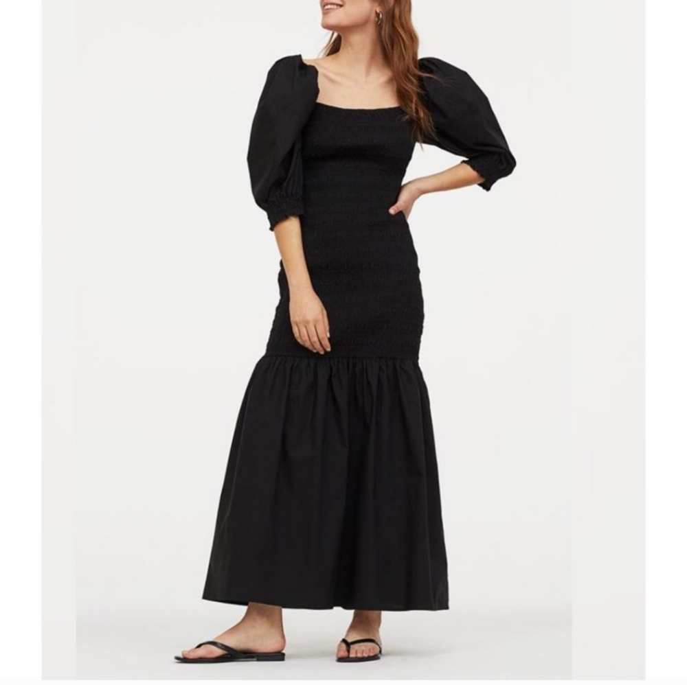 H&M black dress